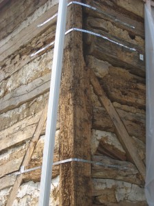 Braced frame & log construction